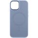 Чохол TPU+Glass Sapphire Midnight Open Camera with MagSafe для Apple iPhone 15 Plus (6.7"") (Блакитний / Blue)
