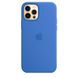 Чохол Silicone Case Full Protective (AA) для Apple iPhone 15 Pro Max (6.7"") (Синій / Capri Blue)