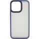 TPU+PC чохол Metal Buttons для Apple iPhone 15 Pro Max (6.7"") (Синій)