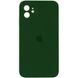 Чохол Silicone Case Square Full Camera Protective (AA) для Apple iPhone 11 (6.1"") (Зелений / Army green)