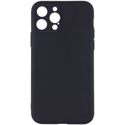 Чехол TPU Epik Black Full Camera для Apple iPhone 12 Pro Max (6.7") (Черный)