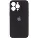 Чохол Silicone Case Full Camera Protective (AA) для Apple iPhone 15 Pro Max (6.7"") (Чорний / Black)