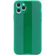 Чохол TPU Glossy Line Full Camera для Apple iPhone 12 Pro Max (6.7"") (Зелений)