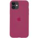 Чохол Silicone Case Full Protective (AA) для Apple iPhone 11 (6.1"") (Червоний / Rose Red)