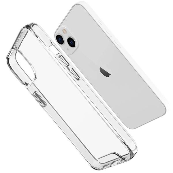 Чохол TPU Space Case transparent для Apple iPhone 13 mini (5.4"") (Прозорий)