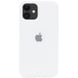 Чохол Silicone Case Full Protective (AA) для Apple iPhone 11 (6.1"") (Білий / White)