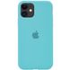 Чохол Silicone Case Full Protective (AA) для Apple iPhone 11 (6.1"") (Бірюзовий / Marine Green)