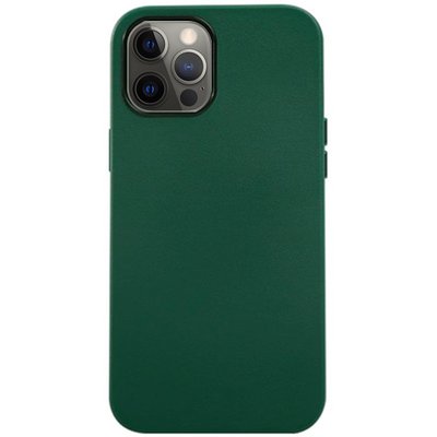 Уцінка Шкіряний чохол K-Doo Noble Collection для Apple iPhone 12 Pro Max (6.7"") (Дефект упаковки / Зелений)