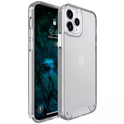Чохол TPU Space Case transparent для Apple iPhone 12 Pro Max (6.7"") (Прозорий)