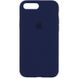 Чохол Silicone Case Full Protective (AA) для Apple iPhone 7 plus / 8 plus (5.5"") (Синій / Deep navy)