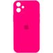 Чохол Silicone Case Square Full Camera Protective (AA) для Apple iPhone 11 (6.1"") (Рожевий / Barbie pink)