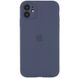 Чохол Silicone Case Full Camera Protective (AA) для Apple iPhone 12 (6.1"") (Сірий / Lavender Gray)