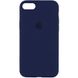 Чохол Silicone Case Full Protective (AA) для Apple iPhone 6/6s (4.7"") (Синій / Deep navy)