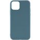 Силіконовий чохол Candy для Apple iPhone 11 Pro (5.8"") (Синій / Powder Blue)