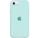 Чохол Silicone Case Full Protective (AA) для Apple iPhone SE (2020) (Бірюзовий / Turquoise)