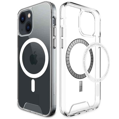 Чохол TPU Space Case with MagSafe для Apple iPhone 15 (6.1"") (Прозорий)