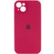 Чохол Silicone Case Full Camera Protective (AA) для Apple iPhone 15 Plus (6.7"") (Червоний / Rose Red)