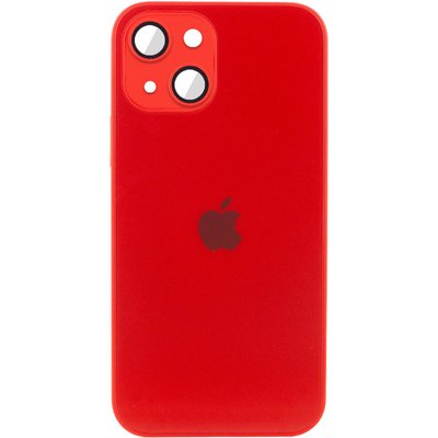 Чохол TPU+Glass Sapphire matte case для Apple iPhone 14 Plus (6.7"") (Cola Red)