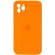 Уцінка Чохол Silicone Case Square Full Camera Protective (AA) для Apple iPhone 11 Pro Max (6.5"") (Естетичний дефект / Помаранчевий / Bright Orange)