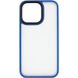 TPU+PC чохол Metal Buttons для Apple iPhone 15 (6.1"") (Блакитний)