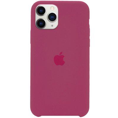 Чохол Silicone Case (AA) для Apple iPhone 11 Pro (5.8"") (Червоний / Rose Red)