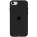 Чохол Silicone Case Full Protective (AA) для Apple iPhone SE (2020) (Сірий / Dark Grey)