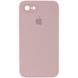 Чохол Silicone Case Square Full Camera Protective (AA) для Apple iPhone 6/6s (4.7"") (Рожевий / Pink Sand)