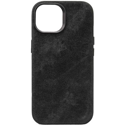 Чохол Denim with MagSafe для Apple iPhone 15 (6.1"") (Black)