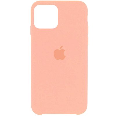 Чохол Silicone Case (AA) для Apple iPhone 11 (6.1"") (Рожевий / Light Flamingo)