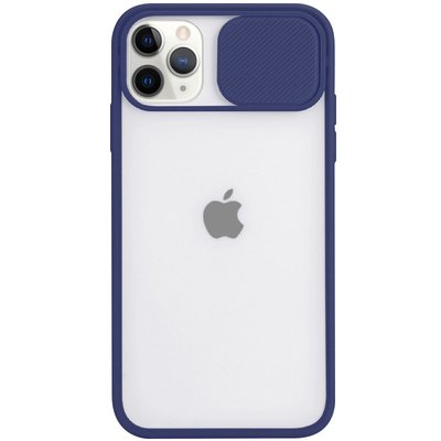 Чохол Camshield mate TPU зі шторкою для камери для Apple iPhone 11 Pro (5.8"") (Синій)