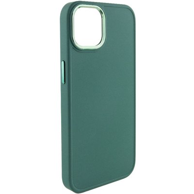 Уцінка TPU чохол Bonbon Metal Style для Apple iPhone 12 Pro / 12 (6.1"") (Дефект упаковки / Зелений / Army green)
