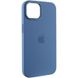Уцінка Чохол Silicone Case Metal Buttons (AA) для Apple iPhone 14 (6.1"") (Дефект упаковки / Синій / Blue Jay)