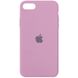 Чохол Silicone Case Full Protective (AA) для Apple iPhone SE (2020) (Ліловий / Lilac Pride)