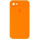 Чохол Silicone Case Square Full Camera Protective (AA) для Apple iPhone 6/6s (4.7"") (Помаранчевий / Bright Orange)