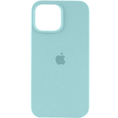 Чохол Silicone Case Full Protective (AA) для Apple iPhone 13 Pro (6.1"") (Бірюзовий / Swimming pool)