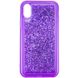 TPU+PC чохол Sparkle (glitter) для Apple iPhone XS Max (6.5"") (Фіолетовий)
