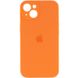 Чохол Silicone Case Full Camera Protective (AA) для Apple iPhone 14 Plus (6.7"") (Помаранчевий / Kumquat)