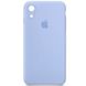 Чохол Silicone Case Square Full Camera Protective (AA) для Apple iPhone XR (6.1"") (Блакитний / Lilac Blue)