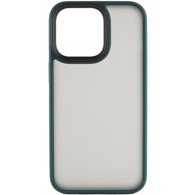 TPU+PC чохол Metal Buttons для Apple iPhone 15 Plus (6.7"") (Зелений)