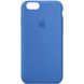 Чохол Silicone Case Full Protective (AA) для Apple iPhone SE (2020) (Синій / Capri Blue)