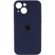 Чохол Silicone Case Full Camera Protective (AA) для Apple iPhone 15 Plus (6.7"") (Темно-синій / Midnight blue)