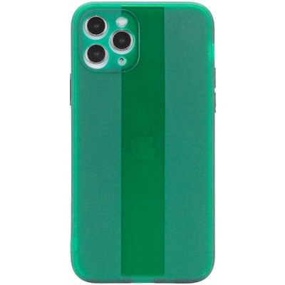 Чехол TPU Glossy Line Full Camera для Apple iPhone 11 Pro Max (6.5") (Зеленый)