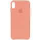 Чохол Silicone Case (AA) для Apple iPhone XR (6.1"") (Рожевий / Peach)