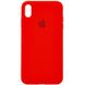 Чохол Silicone Case Full Protective (AA) для Apple iPhone X (5.8"") / XS (5.8"") (Червоний / Red)