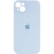 Чохол Silicone Case Full Camera Protective (AA) для Apple iPhone 15 (6.1"") (Блакитний / Sweet Blue)