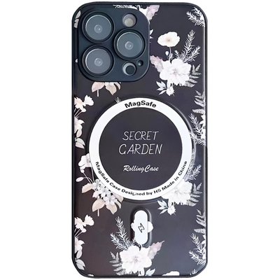 TPU+PC чохол Secret Garden with MagSafe для Apple iPhone 11 Pro Max (6.5"") (Black)