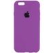 Чохол Silicone Case Full Protective (AA) для Apple iPhone 6/6s (4.7"") (Фіолетовий / Grape)
