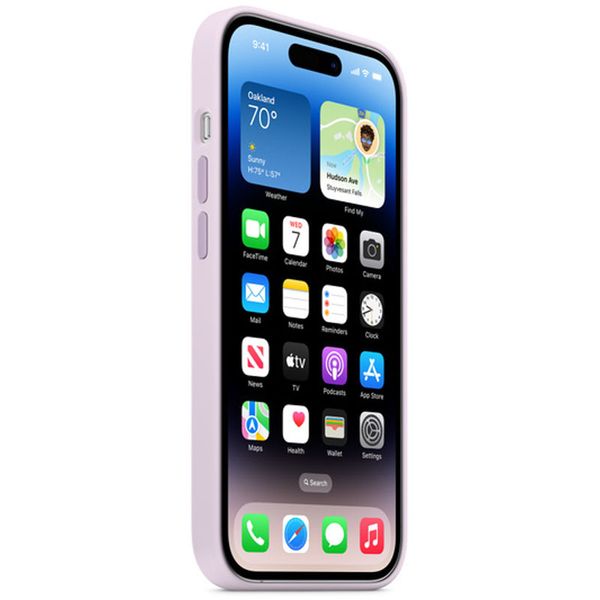 Уцінка Чохол Silicone Case Full Protective (AA) для Apple iPhone 14 Pro (6.1"") (Естетичний дефект / Бірюзовий / Beryl)
