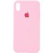 Чохол Silicone Case Full Protective (AA) для Apple iPhone XR (6.1"") (Рожевий / Light pink)