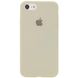 Чохол Silicone Case Full Protective (AA) для Apple iPhone 6/6s (4.7"") (Бежевий / Antigue White)